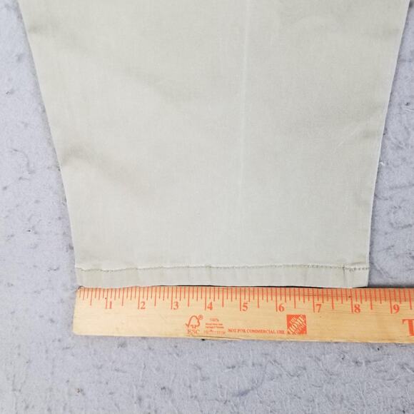 Tommy Bahama Pants Mens 42x32 Khaki 5-Pocket Stretch Chino Casual Flat Front - Picture 13 of 16
